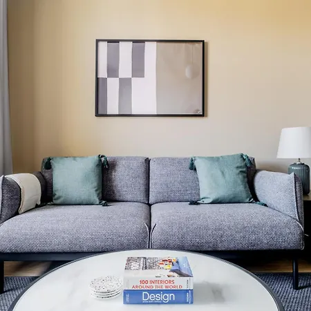 Blueground 2 Furnished Náměstí Míru Prg-44 Apartmán Praha