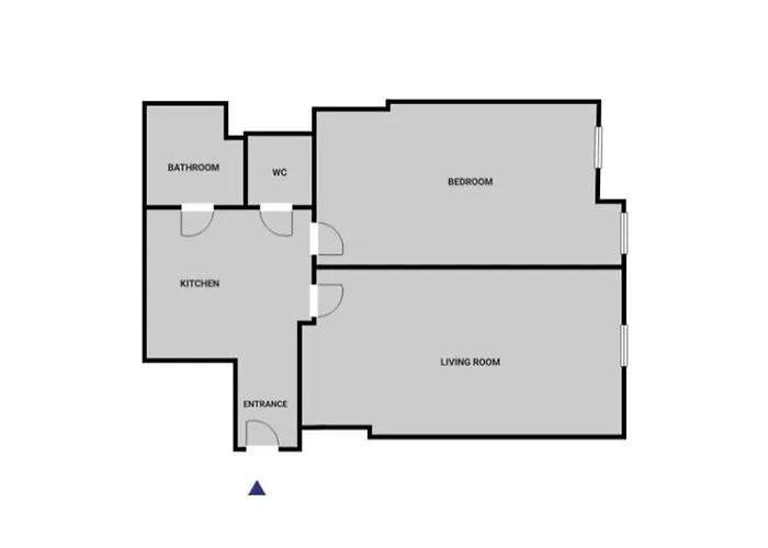 Apartmán Blueground 2 Furnished Náměstí Míru Prg-44